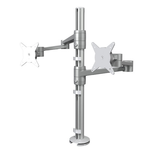 Dataflex Monitorarm Viewlite 142 Zilvergrijs – Voor 2 schermen tot 32 inch, onafhankelijk verstelbaar en maximaal 8 kg per scherm Dataflex Monitorarm Viewlite 142 Zilvergrijs – Voor 2 schermen tot 32 inch, onafhankelijk verstelbaar en maximaal 8 kg per scherm