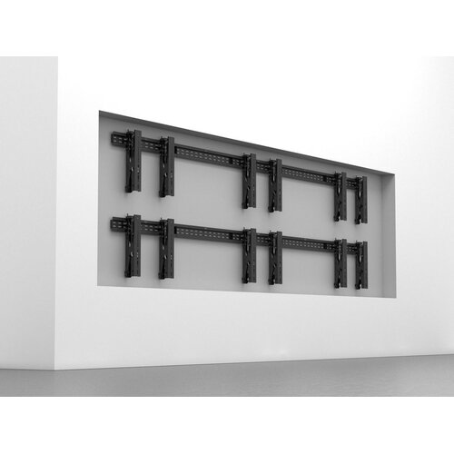 Multibrackets Videowall beugel Public Video Wall Mount Push – 40–70 inch – 40 kg – 68–215 mm wandafstand Multibrackets Videowall beugel Public Video Wall Mount Push – 40–70 inch – 40 kg – 68–215 mm wandafstand