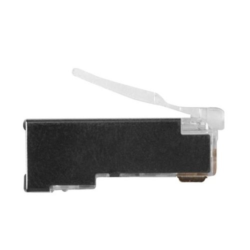 Shielded male CAT6 RJ45 connector voor soepele en massieve Cat 6 kabel