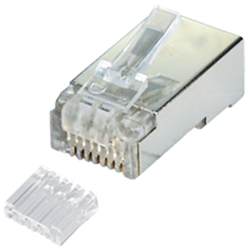 Shielded Cat 6 RJ45 connector