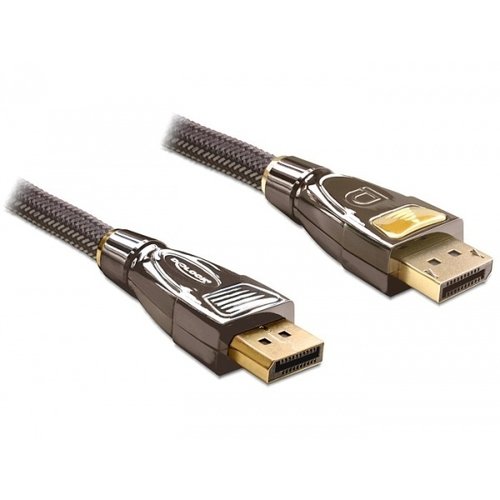 DeLock Delock Displayport 1.2 (19 pins, 4K @60Hz) kabel Premium-2.0 meter