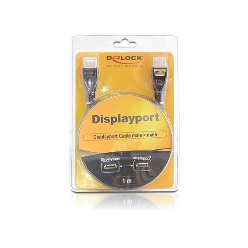 DeLock Premium Displayport 1.2 kabel -5.0 meter