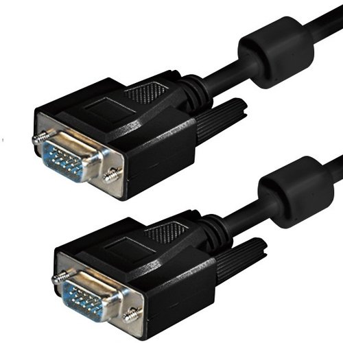 KEM VGA kabel met Ferritkern - 1.0 meter