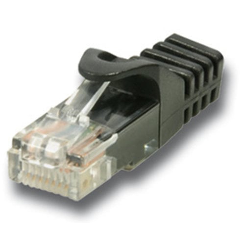 KEM Cat 6a SSTP netwerk kabel (Zwart)-1.0 meter
