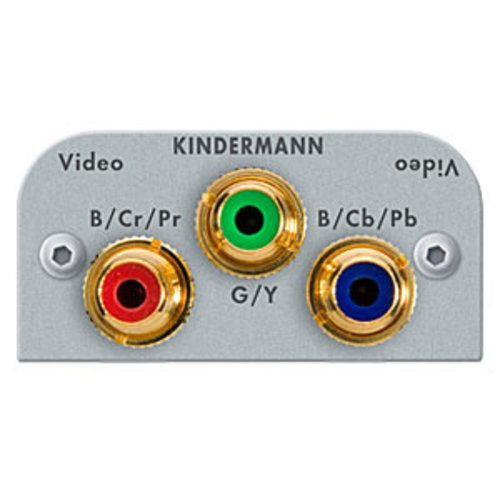 Kindermann Kindermann Component Video soldeer module-54 x 54 mm