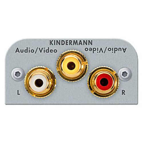 Kindermann Kindermann - Composiet Video + Audio soldeer module-54 x 54 mm