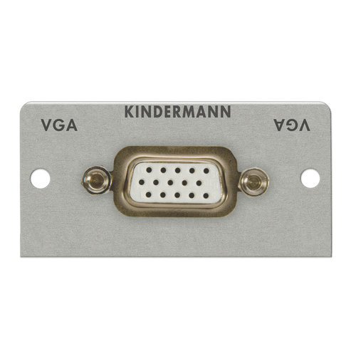 Kindermann Kindermann - VGA (HD15) gender changer module-50 x 50 mm