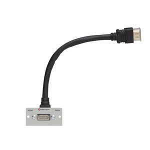 Kindermann Kindermann - HDMI met Ethernet 90° kabel+plug module-50 x 50 mm