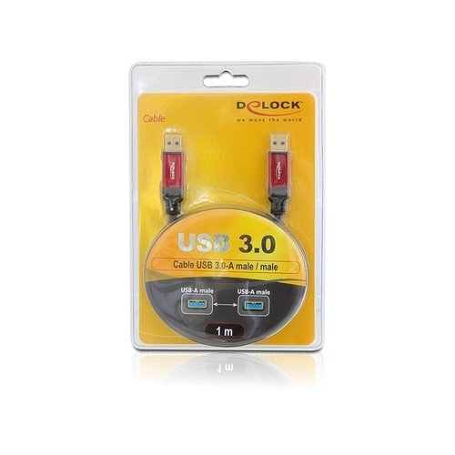 DeLock DeLock USB A male - USB A male kabel (USB 3.0)-2.0 meter