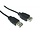 KEM High Quality USB A male - USB A female (2.0) verlengkabel-2.0 meter