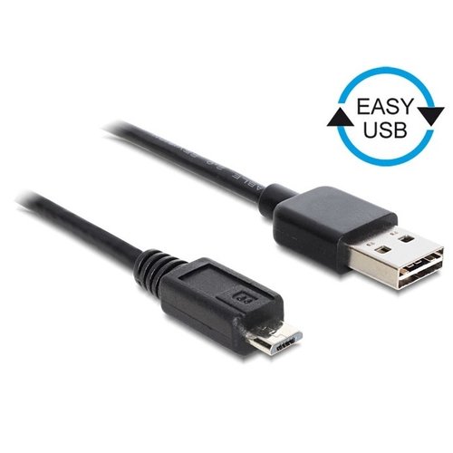 DeLock Easy USB A - Micro UBS kabel - 2.0 meter