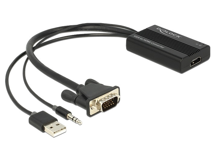 Theseus geef de bloem water begin VGA+Audio naar HDMI - eenvoudige adapter geen externe adapter - Kabels en  Meer