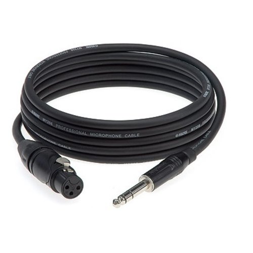 Klotz Klotz M1 - XLR female naar 6.35mm Jack kabel-1.0 meter Klotz Klotz M1 - XLR female naar 6.35mm Jack kabel-1.0 meter