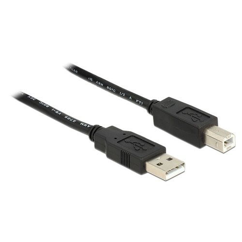 DeLock Actieve USB 2.0 A male - USB 2.0 B - 20 meter