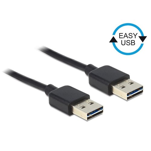 DeLock Easy USB A male - USB A male (USB 2.0) - 5.0 meter