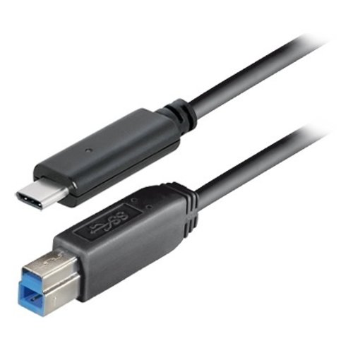 KEM USB C male - USB B male kabel (USB 3.1)-1.0 meter