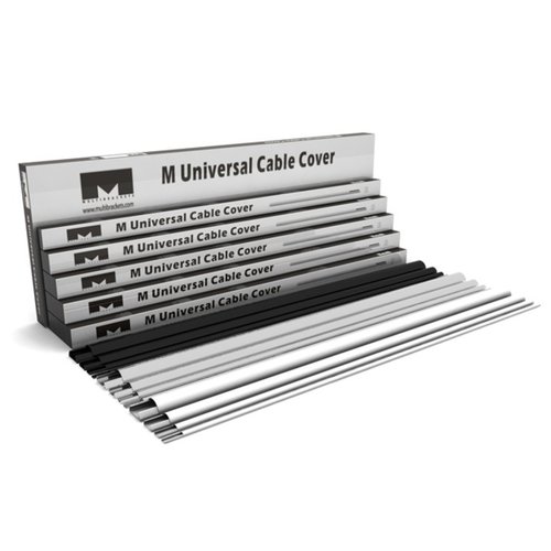Multibracket - Kabelgoot M Universal Zilvergrijs-1.8 x 110 x 1.0 cm