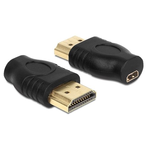 DeLock Micro HDMI D female - HDMI A male adapter van DeLock