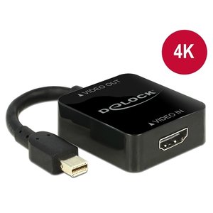 DeLock HDMI female - Mini DisplayPort 1.2 male adapter