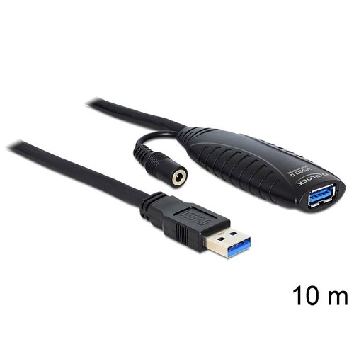 DeLock USB 3.0 Actieve verlengkabel 10 meter