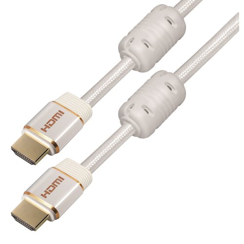 HDMI 2.0 Certified kabel Premium White (4K, 60 Hz UHD)-1.5 meter