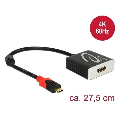 DeLock USB Type-C™ male - HDMI female (DP Alt Mode) Adapter (4K @60 Hz)