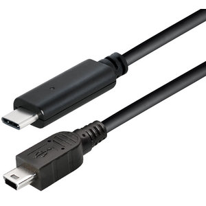 KEM USB-C - Mini USB B kabel - 1.0 meter