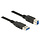 DeLock USB A male - USB B male kabel (USB 3.0) - 0.5 meter