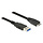 DeLock USB A male - Micro USB B male kabel (USB 3.0) - 0.5 meter