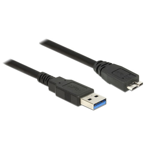 DeLock USB A male - Micro USB B male kabel (USB 3.0) - 1.5 meter