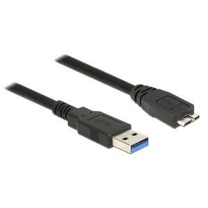DeLock USB A - Micro USB B kabel - 5.0 meter