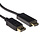 ACT DisplayPort 1.2 male - HDMI-A Male kabel (4K @30Hz)-1.0 meter