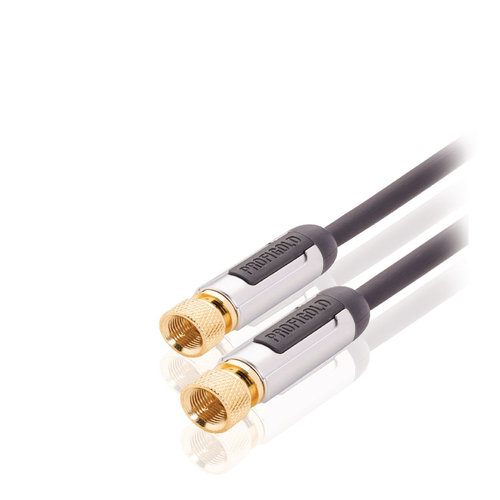 Profigold Profigold Digital Coax F Connector kabel - 5 meter