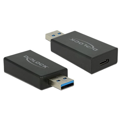 DeLock Actieve USB 3.1 Gen 2 Type A male - USB Type C converter (actief)