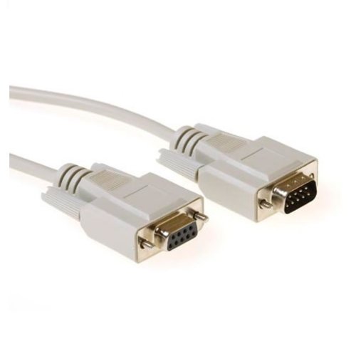 KEM Flex Seriële 9 pin D-sub male - 9 pin D-Sub female kabel (1:1)-25 meter