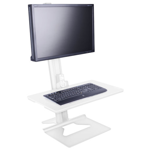 Multibracket M Easy Stand Desktop - Zit / Sta werkplek (13-30 inch)-Wit Multibracket M Easy Stand Desktop - Zit / Sta werkplek (13-30 inch)-Wit
