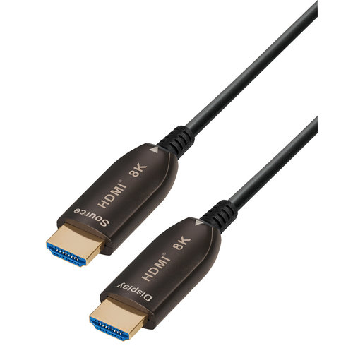 MaxTrack Actieve HDMI Ultra High Speed Glasvezel kabel - 15 meter