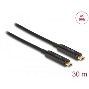 DeLock Actieve USB C Video kabel 30 meter
