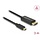 DeLock USB Type-C™ male -  DisplayPort male (DP Alt Mode) - 3.0 meter