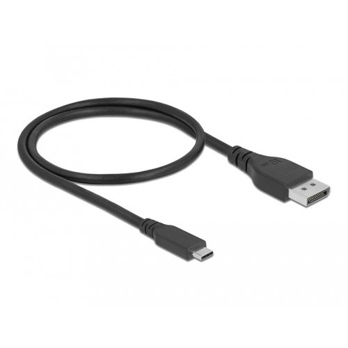 DeLock BI directionele USB Type-C™ - DisplayPort kabel (DP Alt Mode) 8K @ 60 Hz - 1.0 meter