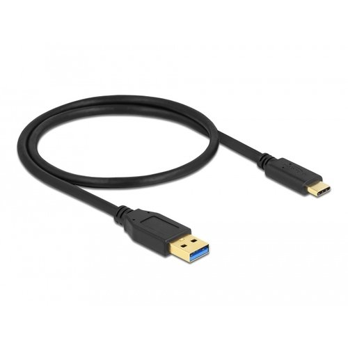 DeLock USB A male - USB Type-C™ male kabel - 0.5 meter