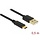 DeLock USB A - USB Type C kabel - 0.5 meter (USB 2.0)