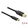 DeLock USB Type C male - USB B male kabel - 0.5 meter