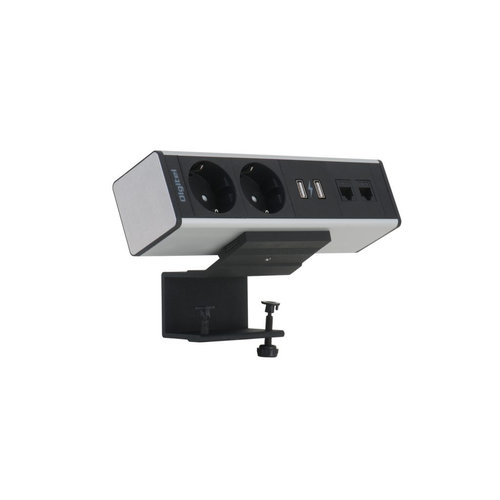 Digitel Digitel Desk Up Module – 4-voudig - 3x Stroom, 1x USB-Lader