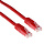 ACT CAT 6a UTP 1.0 meter Rood