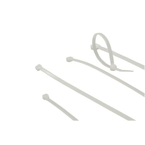 Tie wraps transparant 385x4,8 mm - Zak 100 st. Tie wraps transparant 385x4,8 mm - Zak 100 st.