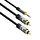 ACT H.Q. 3,5mm jack - 2x tulp kabel - 1.5 meter