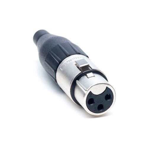 Amphenol XLR-3 AC CONNECTOR FEMALE BK