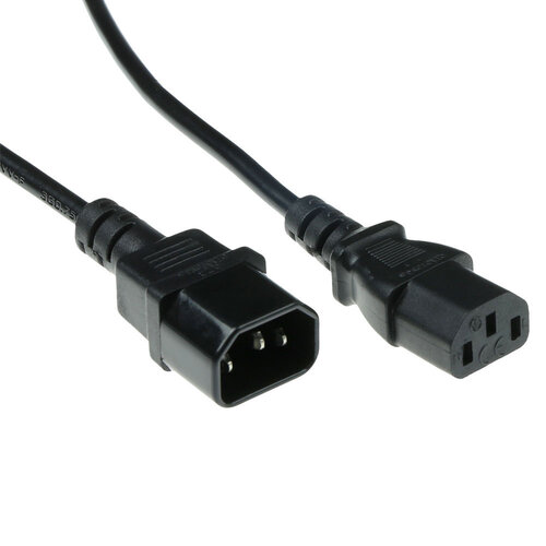 POWERCORD C13 - C14 BK 1.80M POWERCORD C13 - C14 BK 1.80M