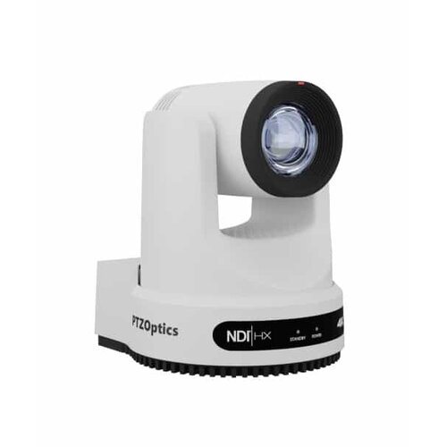 PTZOptics Move 4K - 20X Auto-tracking Camera White